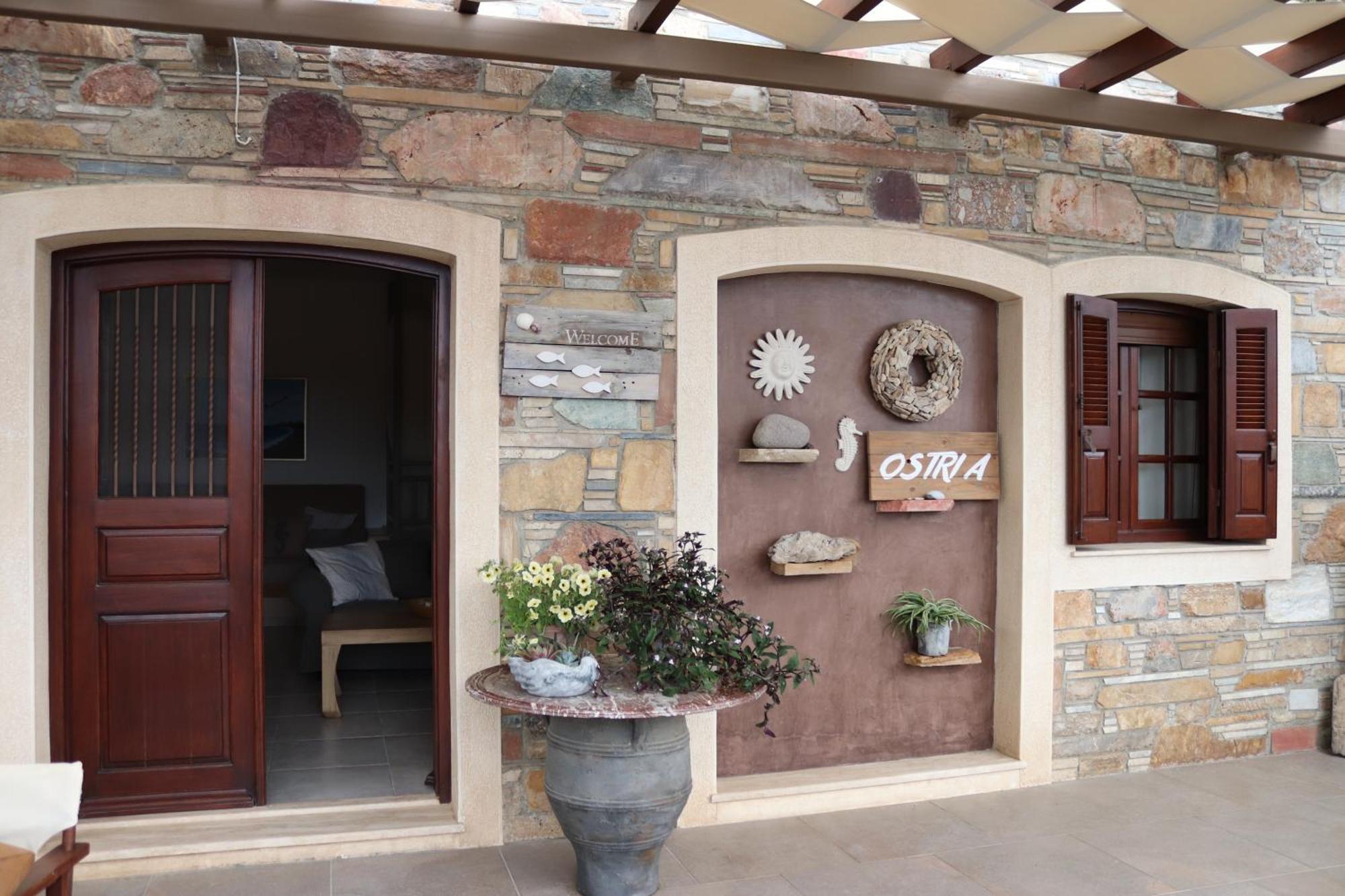 Ostria Boutique Home Panormos  Bagian luar foto